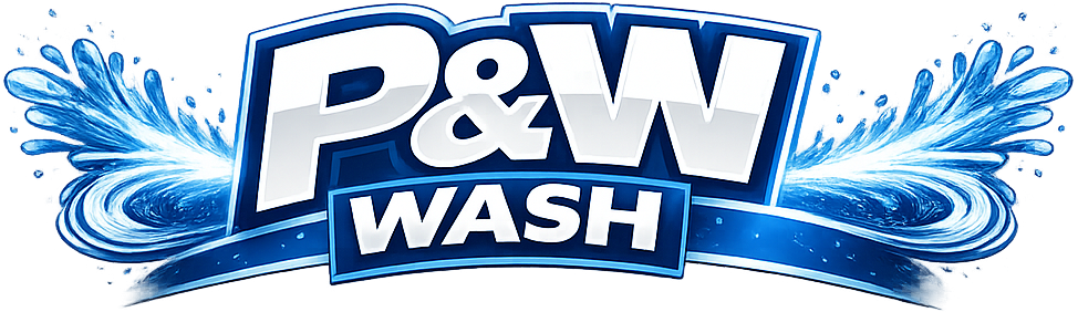 Logo P&W Pressure Washing